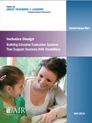 Inclusive Design: Building Evaluation Systems that Support Students With Disabilities